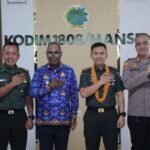 Sinergitas TNI-Polri dan Masyarakat Jadi Kunci Stabilitas, Kapolres Manokwari Selatan Gelar Silaturahmi Bersama Dandim