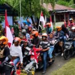 Ribuan Bendera Merah Putih Warnai Jalanan Fakfak, Semangat Persatuan Menggema Jelang HUT RI ke-81